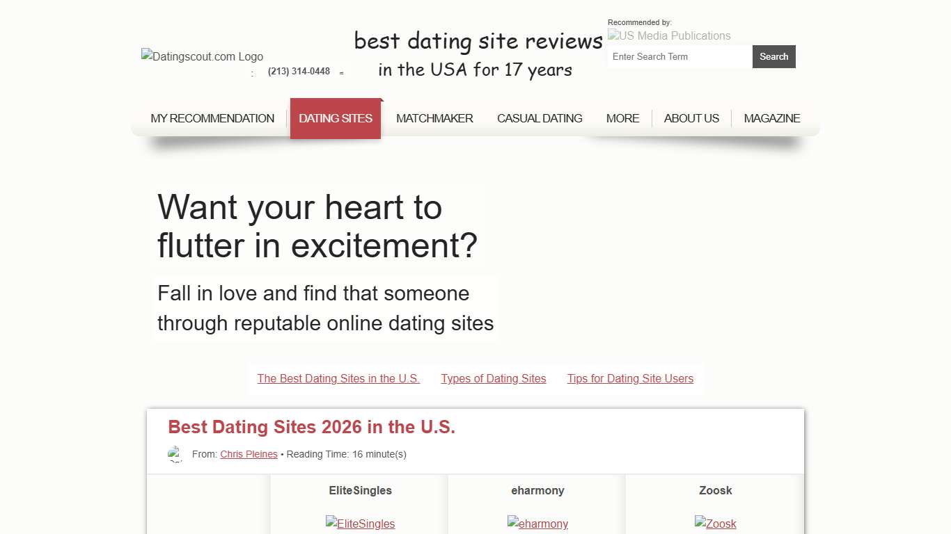 The Best Online Dating Sites 2026 - DatingScout